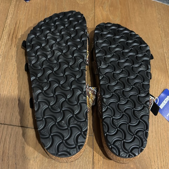 Birkenstock Women's Franca python brown size 39 new w/tag never worn sz 8.5 - Picture 3 of 5